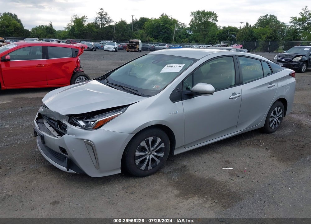 2021 TOYOTA PRIUS LE AWD-E VIN: JTDL9MFU4M3031146