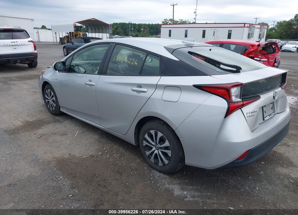 2021 TOYOTA PRIUS LE AWD-E VIN: JTDL9MFU4M3031146