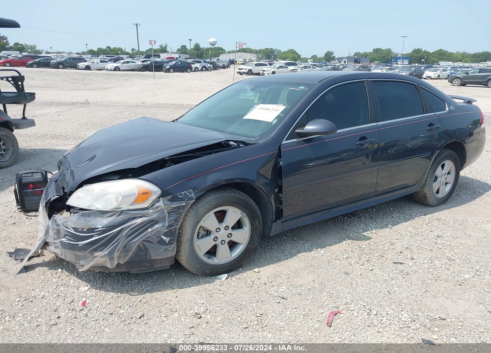 2009 CHEVROLET IMPALA VIN: 2G1WT57N591103781