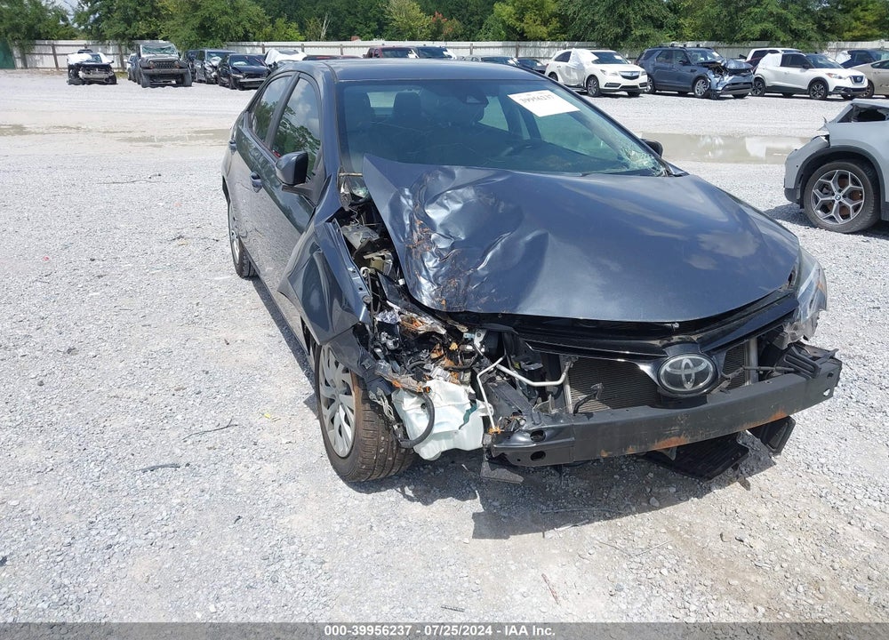 2018 TOYOTA COROLLA LE VIN: 2T1BURHE1JC021531