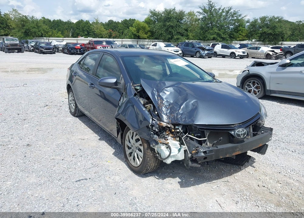 2018 TOYOTA COROLLA LE VIN: 2T1BURHE1JC021531