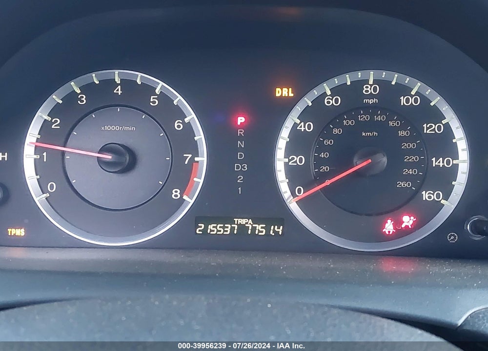 2008 HONDA ACCORD 2.4 EX-L VIN: 1HGCS128X8A013975