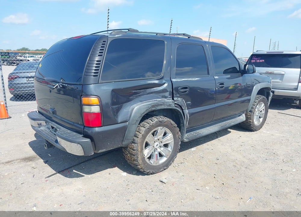 2005 CHEVROLET TAHOE LT VIN: 1GNEC13T95J162288