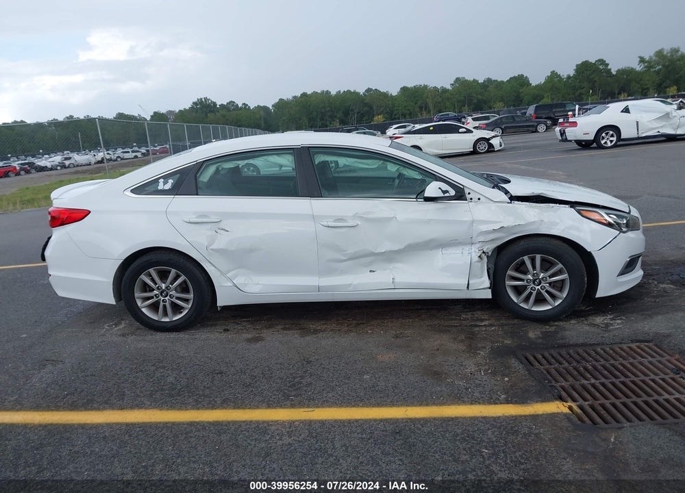 2017 HYUNDAI SONATA SE VIN: 5NPE24AF5HH536855