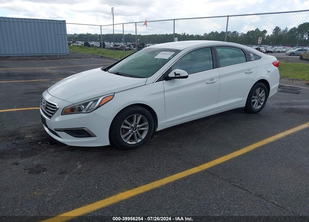 2017 HYUNDAI SONATA SE VIN: 5NPE24AF5HH536855