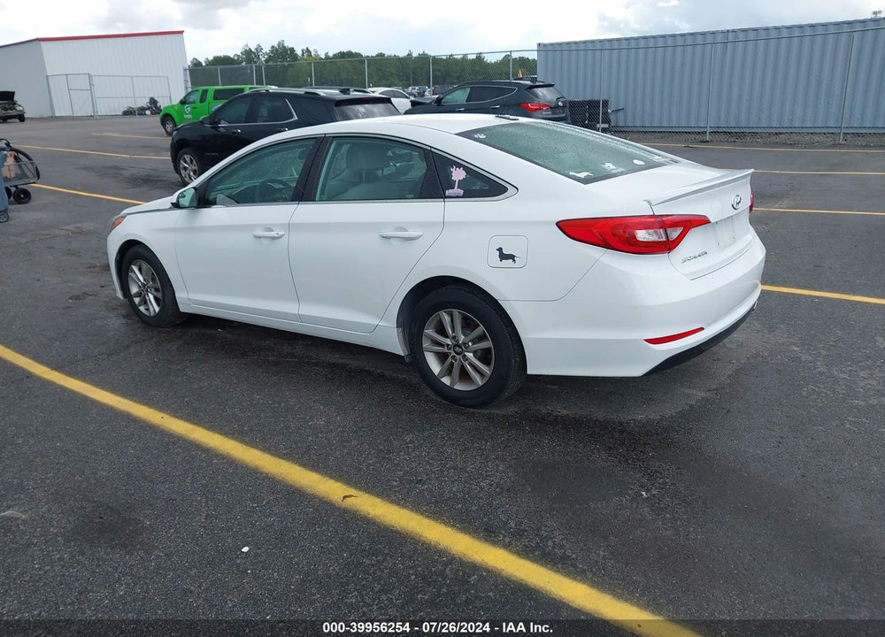 2017 HYUNDAI SONATA SE VIN: 5NPE24AF5HH536855