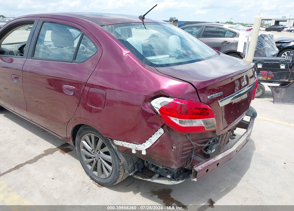 2017 MITSUBISHI MIRAGE G4 SE VIN: ML32F4FJ4HH002221