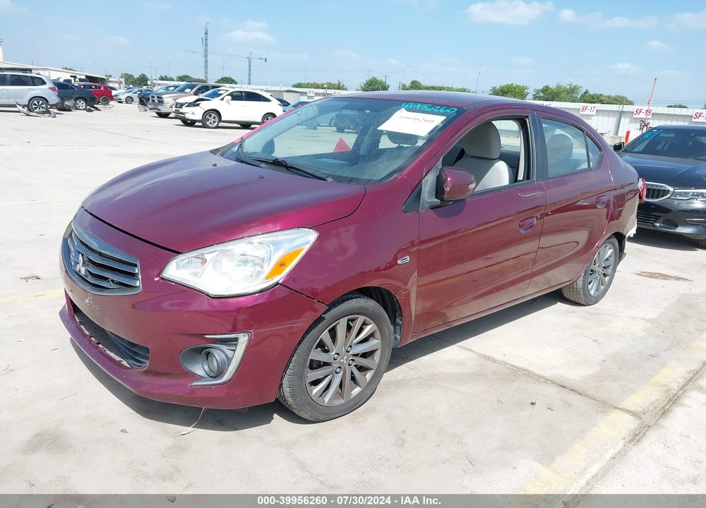 2017 MITSUBISHI MIRAGE G4 SE VIN: ML32F4FJ4HH002221
