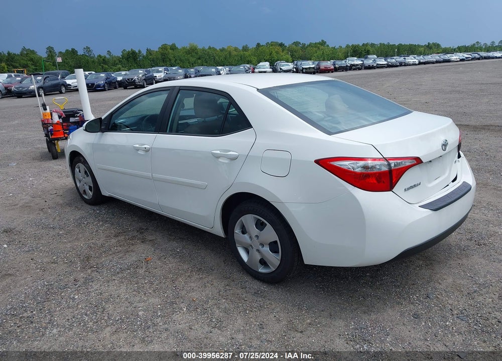 2016 TOYOTA COROLLA LE VIN: 5YFBURHE0GP400979