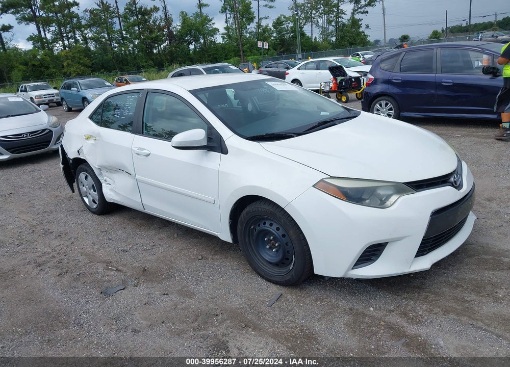 2016 TOYOTA COROLLA LE VIN: 5YFBURHE0GP400979