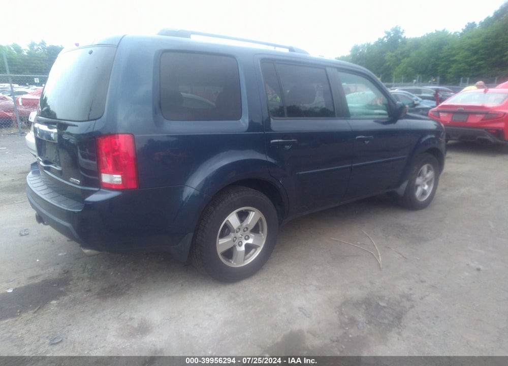 2009 HONDA PILOT EX-L VIN: 5FNYF48509B008638