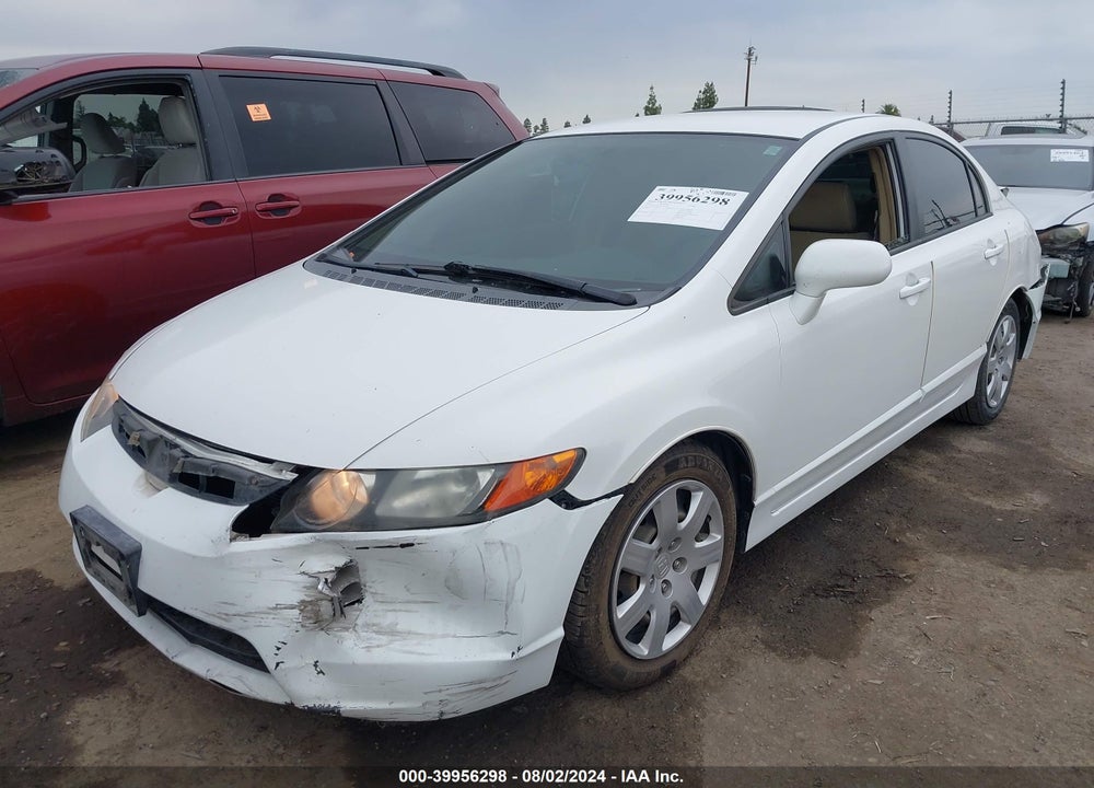 2007 HONDA CIVIC LX VIN: 1HGFA16577L007389