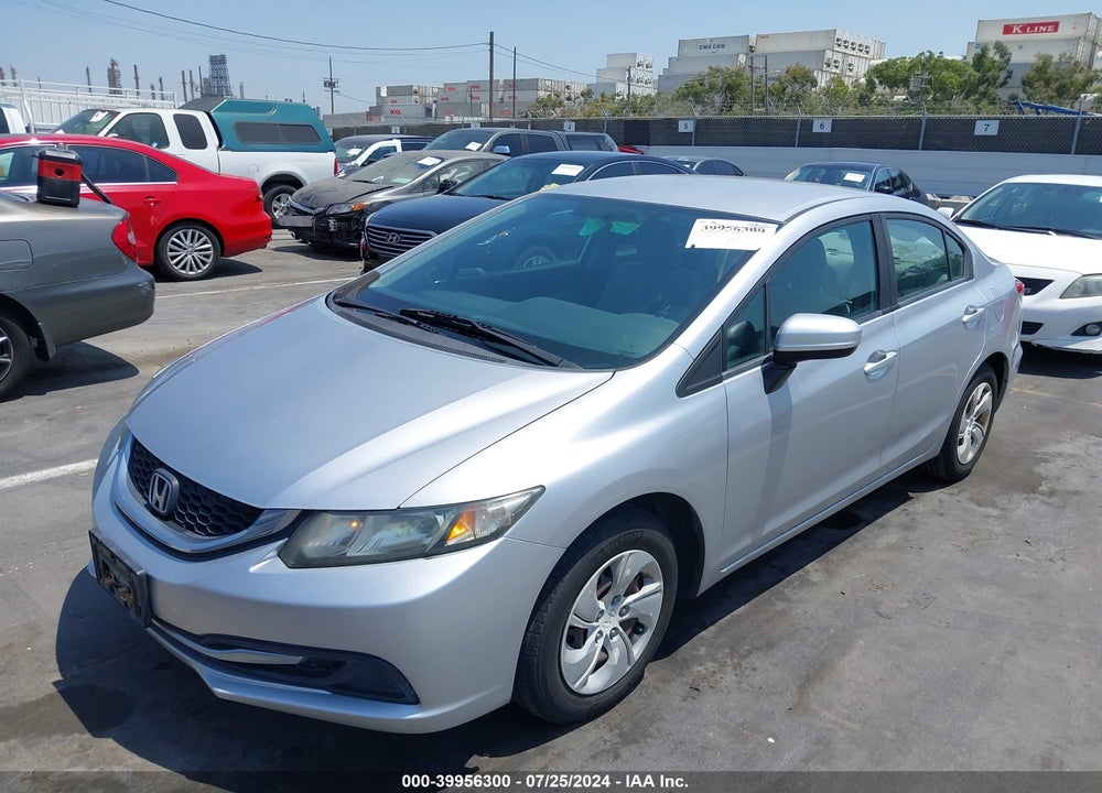 2014 HONDA CIVIC LX VIN: 19XFB2F59EE242061