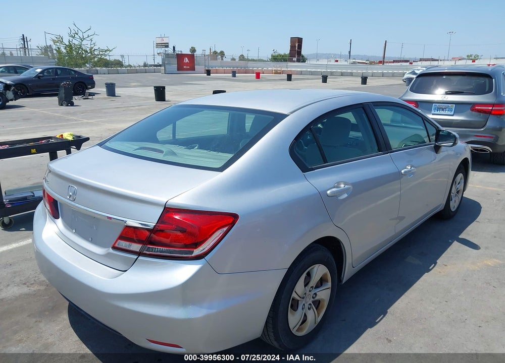 2014 HONDA CIVIC LX VIN: 19XFB2F59EE242061