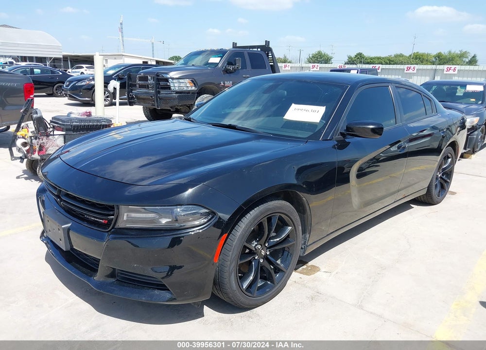 2018 DODGE CHARGER SXT RWD VIN: 2C3CDXBG6JH306898