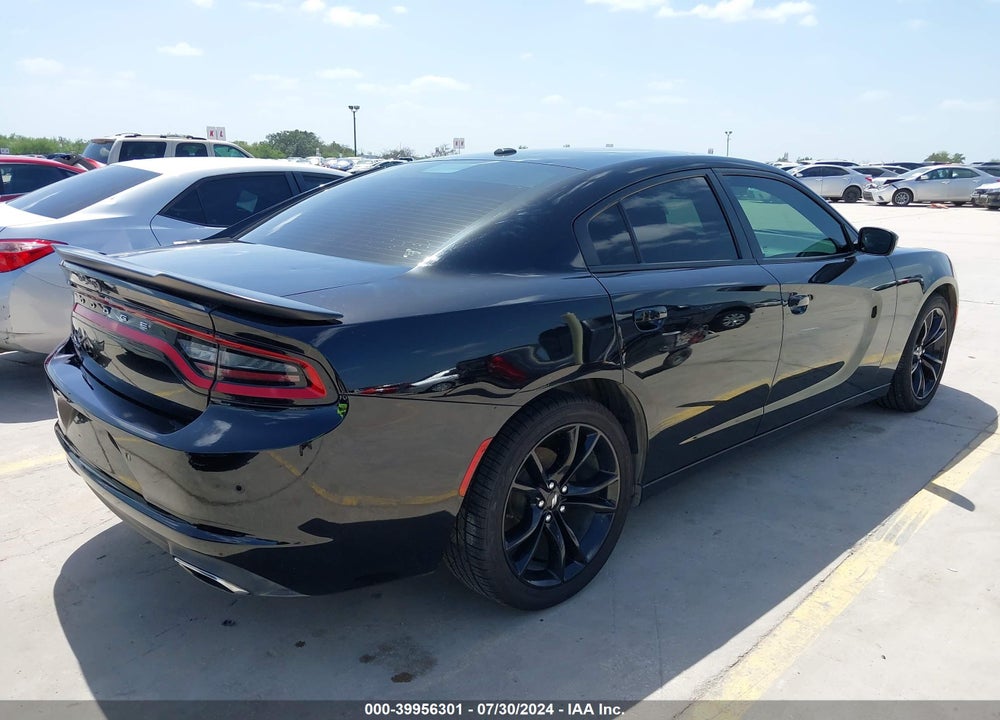 2018 DODGE CHARGER SXT RWD VIN: 2C3CDXBG6JH306898