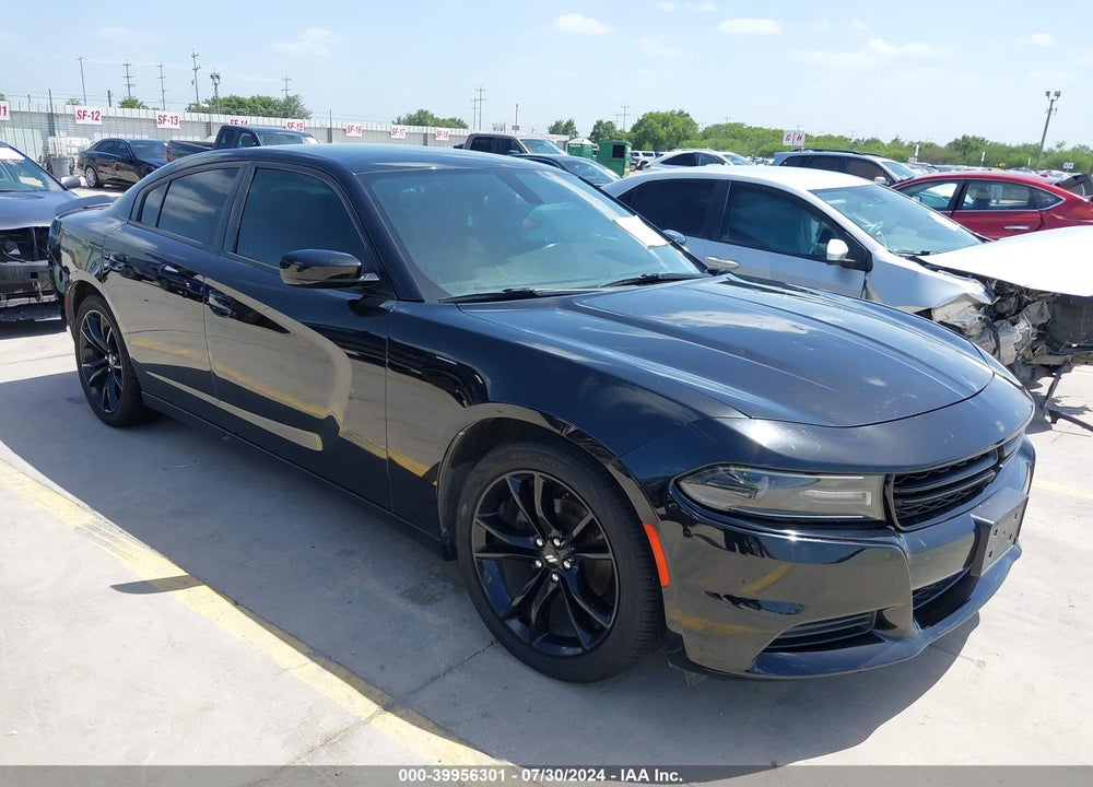 2018 DODGE CHARGER SXT RWD VIN: 2C3CDXBG6JH306898