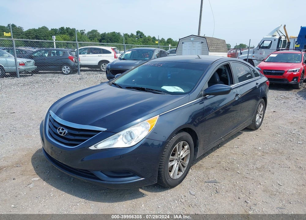 2013 HYUNDAI SONATA GLS VIN: 5NPEB4AC3DH679500