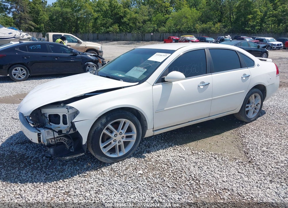 2008 CHEVROLET IMPALA VIN: 2G1WU583489272684