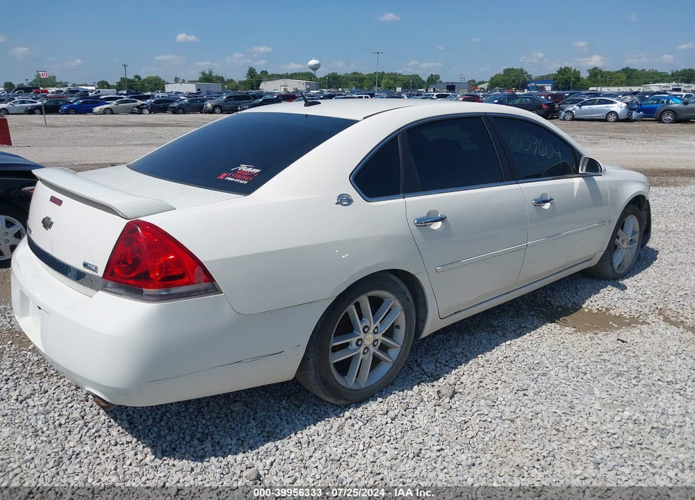 2008 CHEVROLET IMPALA VIN: 2G1WU583489272684