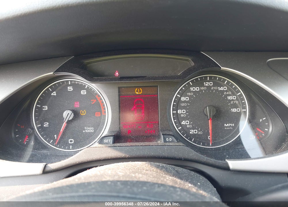 2011 AUDI A4 2.0T PREMIUM VIN: WAUBFAFL6BN030881