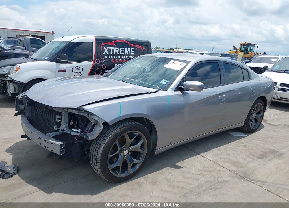 2015 DODGE CHARGER SXT VIN: 2C3CDXHG1FH883594