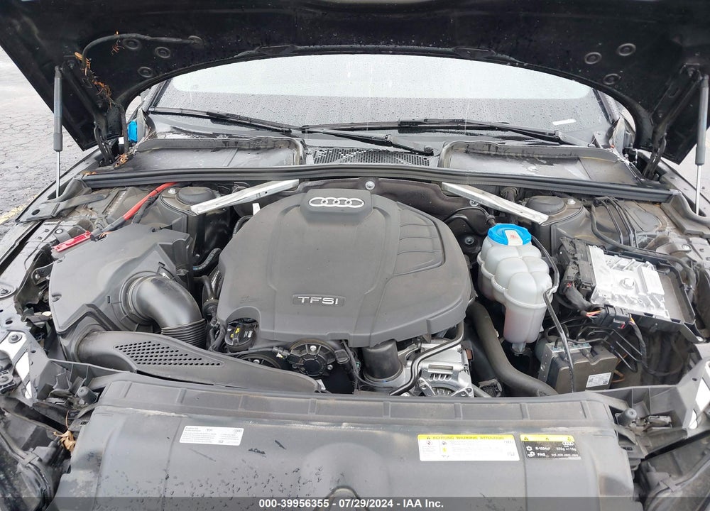 2018 AUDI A5 2.0T PREMIUM VIN: WAUENCF58JA107074