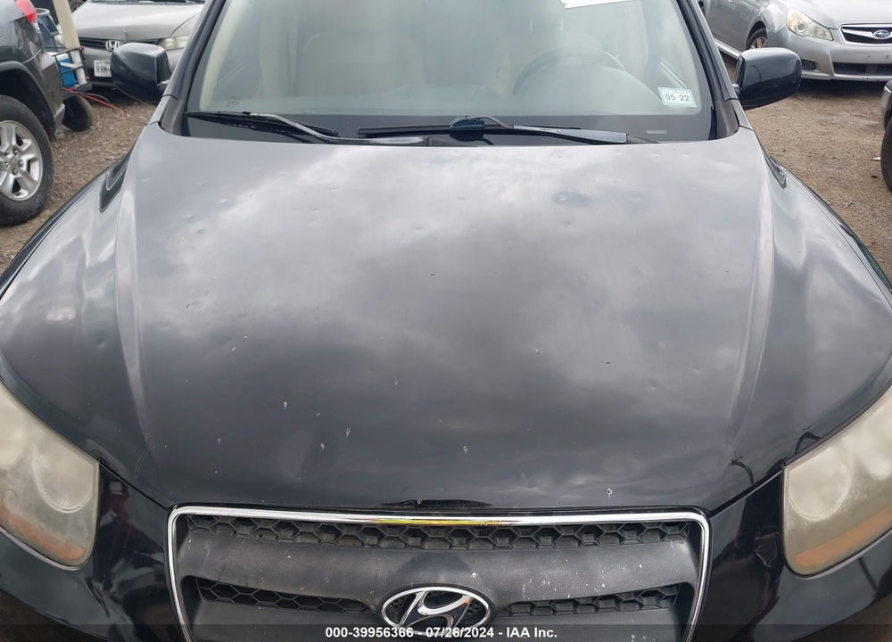 2007 HYUNDAI SANTA FE GLS VIN: 5NMSG13D07H066020
