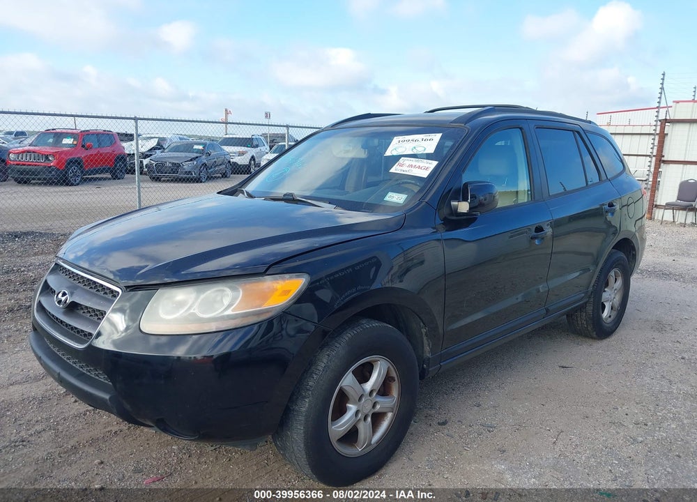 2007 HYUNDAI SANTA FE GLS VIN: 5NMSG13D07H066020