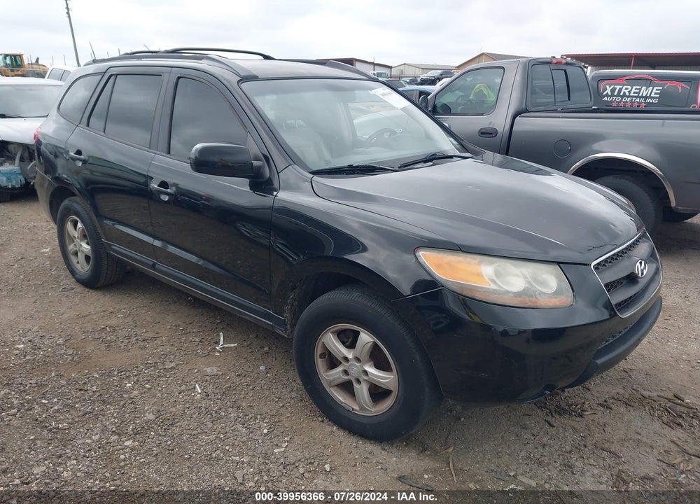 2007 HYUNDAI SANTA FE GLS VIN: 5NMSG13D07H066020