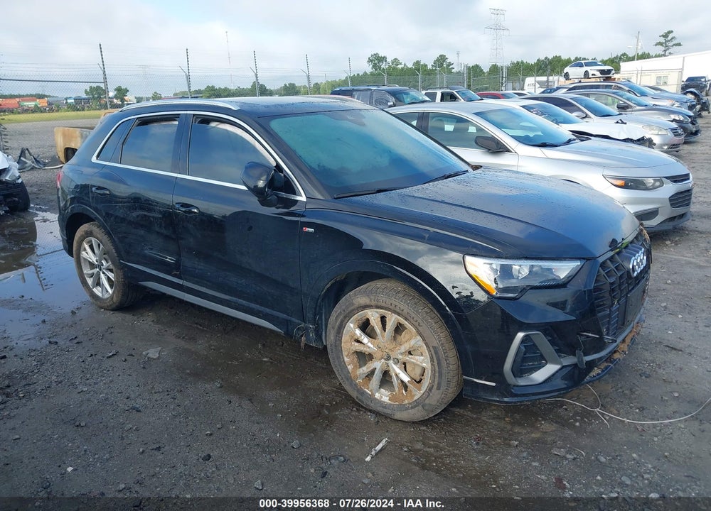 2022 AUDI Q3 PREMIUM 45 TFSI S LINE QUATTRO TIPTRONIC VIN: WA1DECF3XN1082966