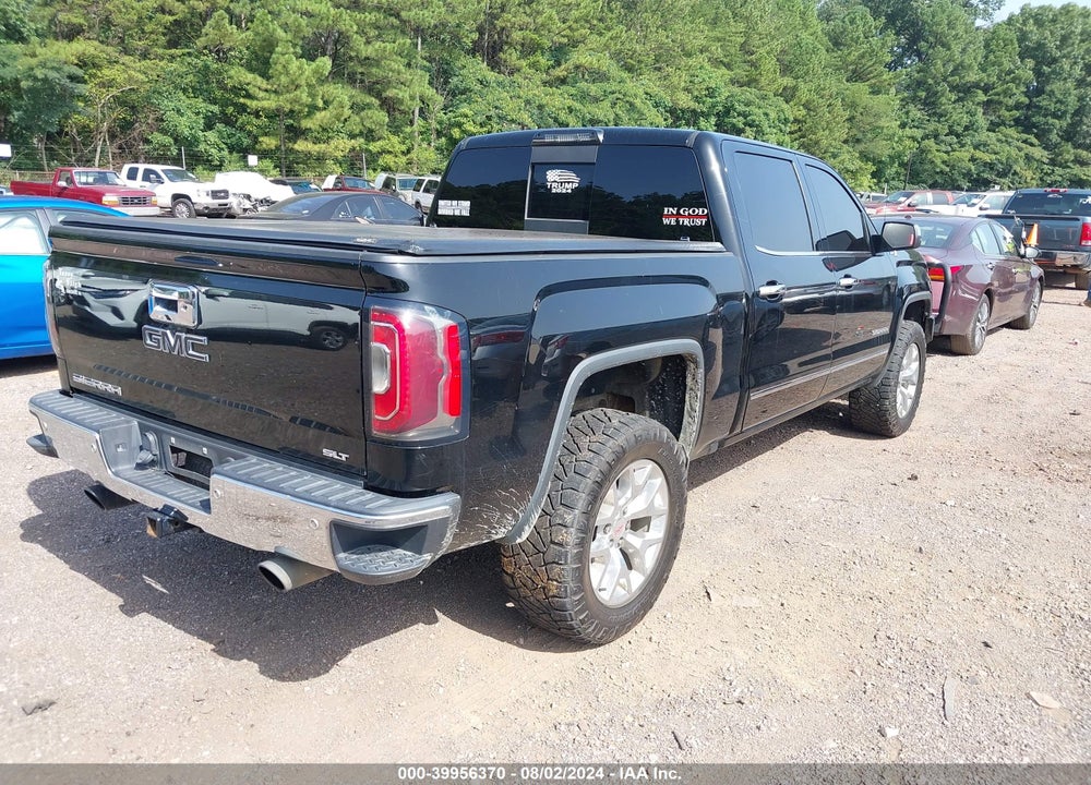 2018 GMC SIERRA 1500 SLT VIN: 3GTU2NEC5JG159976