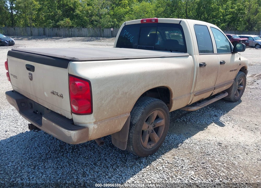 2007 DODGE RAM 1500 SLT/TRX4 OFF ROAD/SPORT VIN: 1D7HU18207J610283