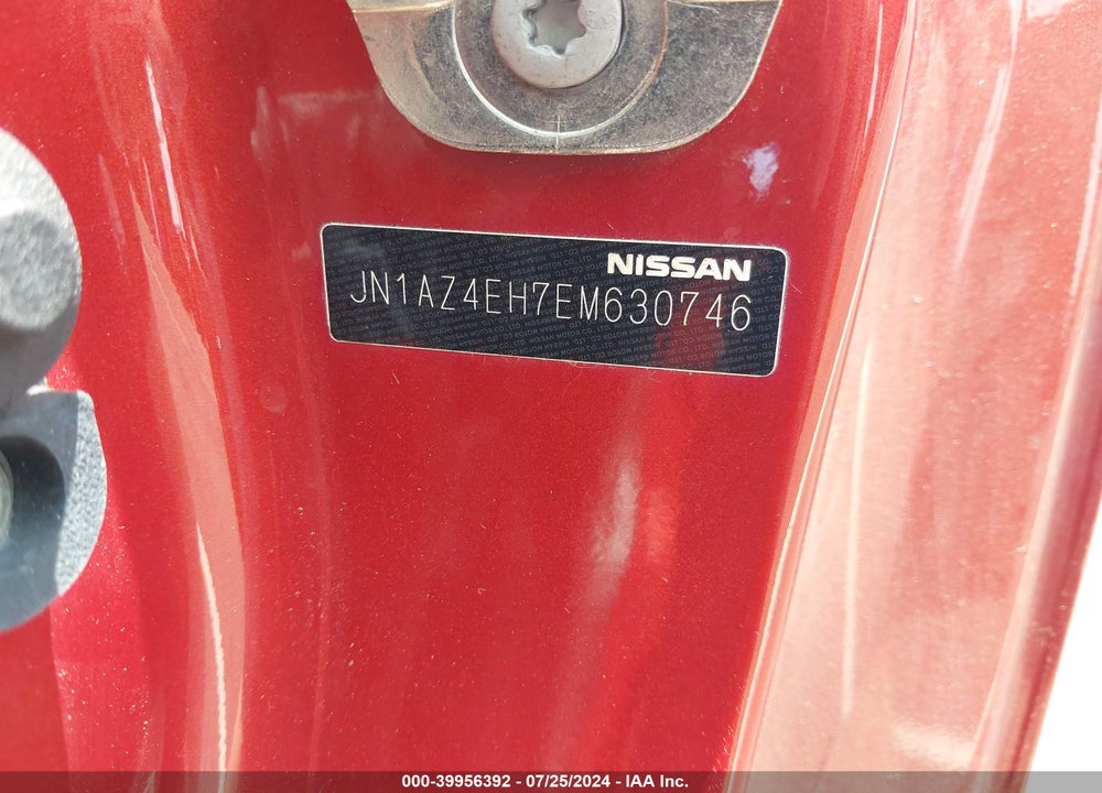 2014 NISSAN 370Z TOURING VIN: JN1AZ4EH7EM630746