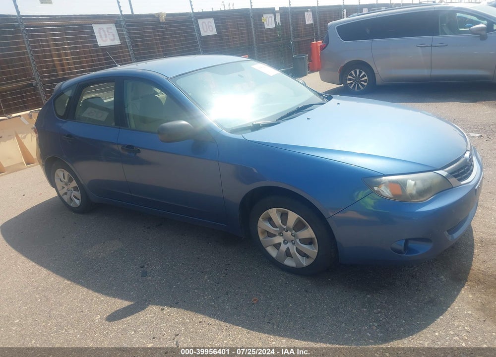 2008 SUBARU IMPREZA 2.5I VIN: JF1GH61668H835441