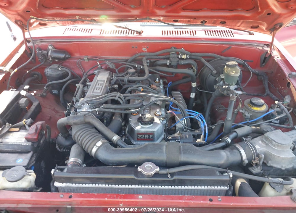1993 TOYOTA PICKUP 1/2 TON SHORT WHLBSE DX VIN: 4TARN81P0PZ106338