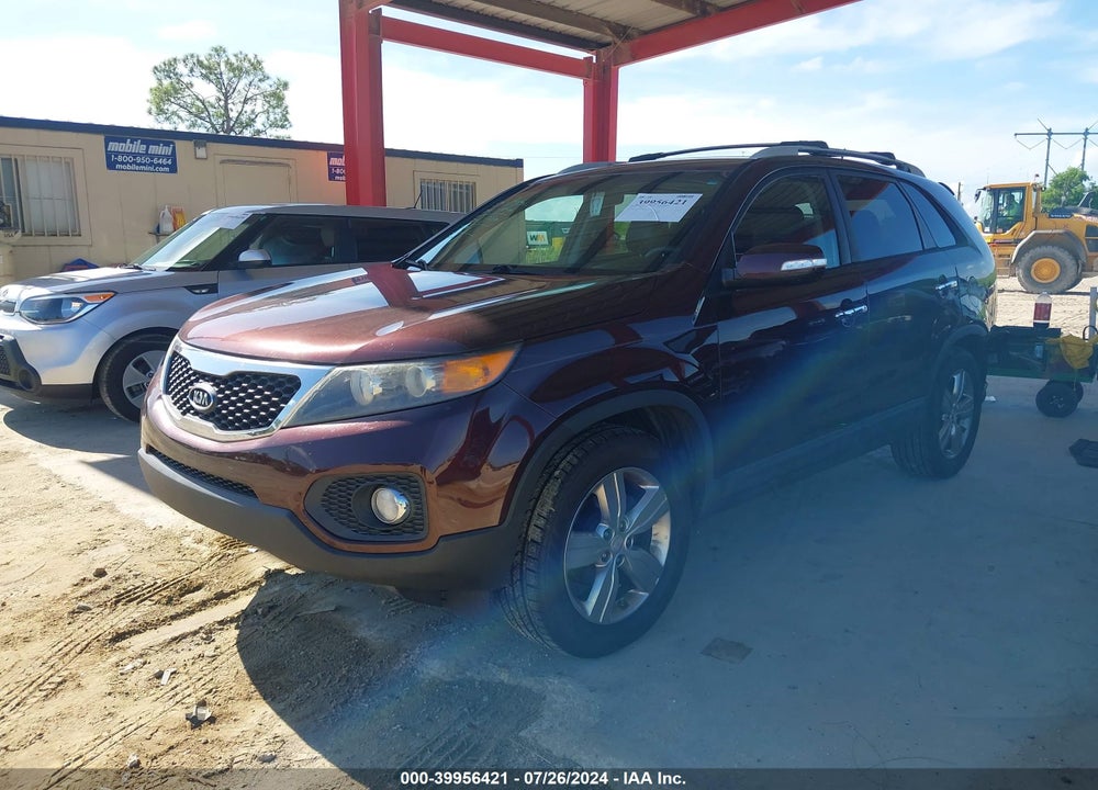 2012 KIA SORENTO EX VIN: 5XYKU3A65CG300066