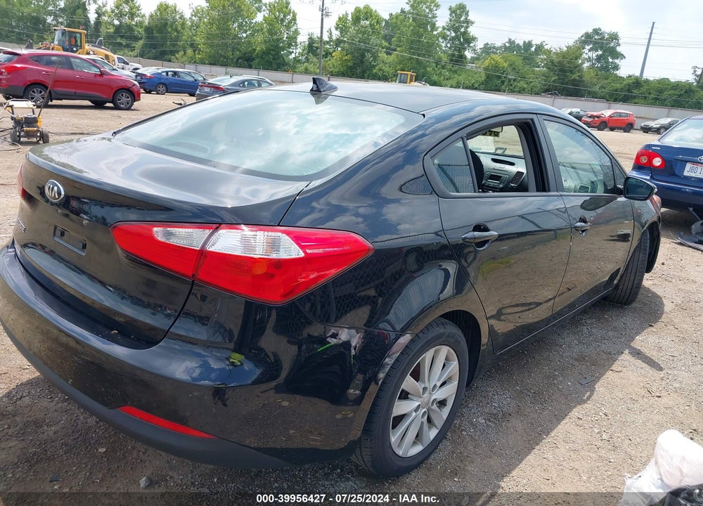 2015 KIA FORTE LX VIN: KNAFX4A62F5383304