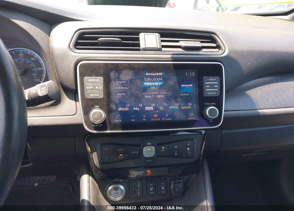 2022 NISSAN LEAF SV PLUS 62 KWH VIN: 1N4BZ1CV8NC555706