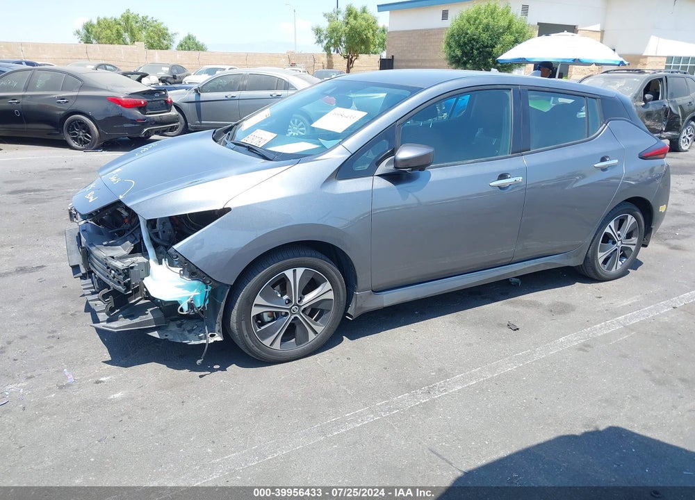 2022 NISSAN LEAF SV PLUS 62 KWH VIN: 1N4BZ1CV8NC555706