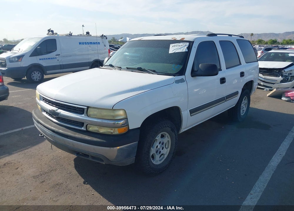 2005 CHEVROLET TAHOE LS VIN: 1GNEK13TX5R234510