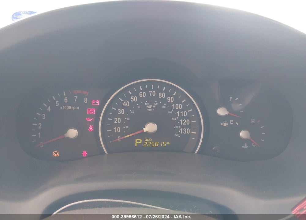 2012 KIA SEDONA LX VIN: KNDMG4C73C6431981