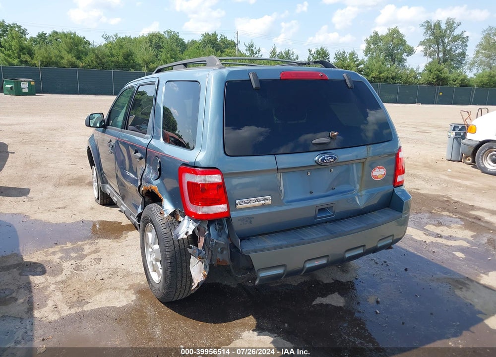 2012 FORD ESCAPE XLT VIN: 1FMCU0D77CKA79809