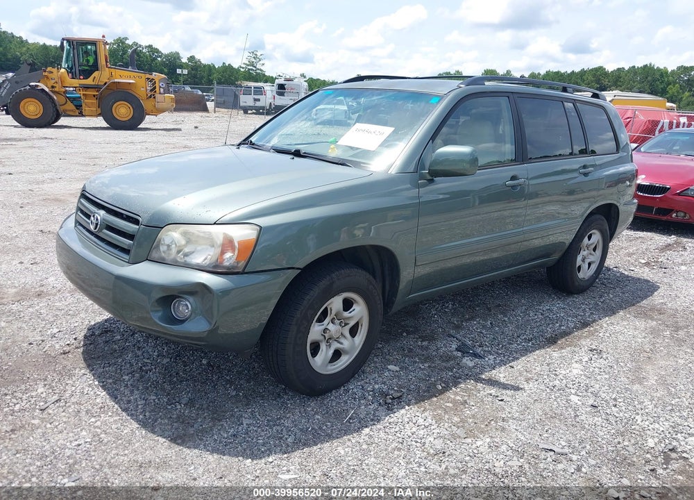2006 TOYOTA HIGHLANDER VIN: JTEGD21A460147559