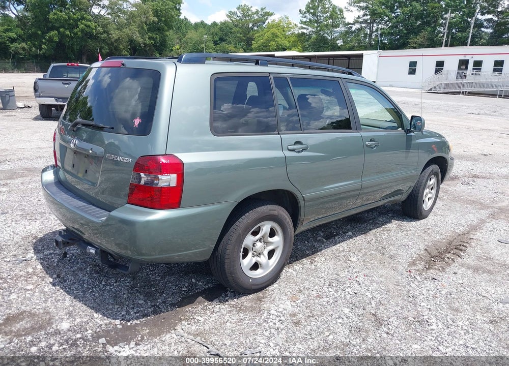 2006 TOYOTA HIGHLANDER VIN: JTEGD21A460147559