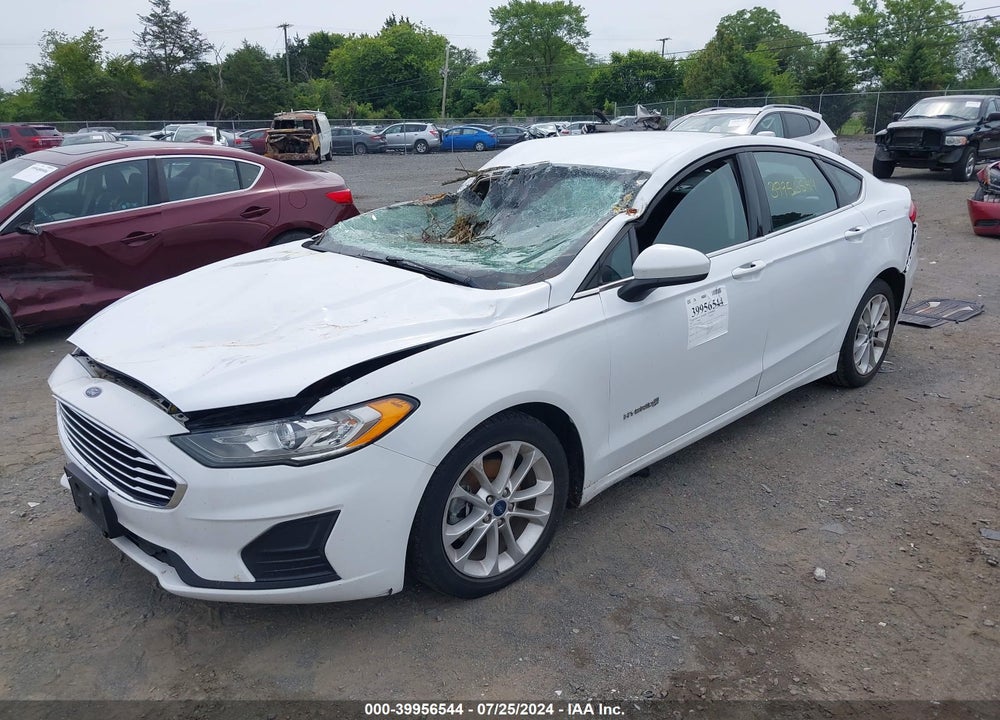 2019 FORD FUSION HYBRID SE VIN: 3FA6P0LU1KR226481