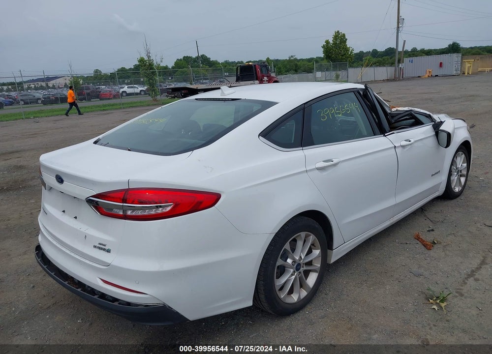 2019 FORD FUSION HYBRID SE VIN: 3FA6P0LU1KR226481