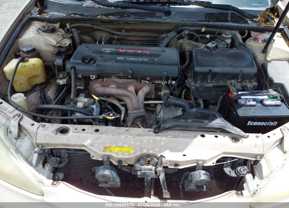 2002 TOYOTA CAMRY LE/SE/XLE VIN: JTDBE32K620091207