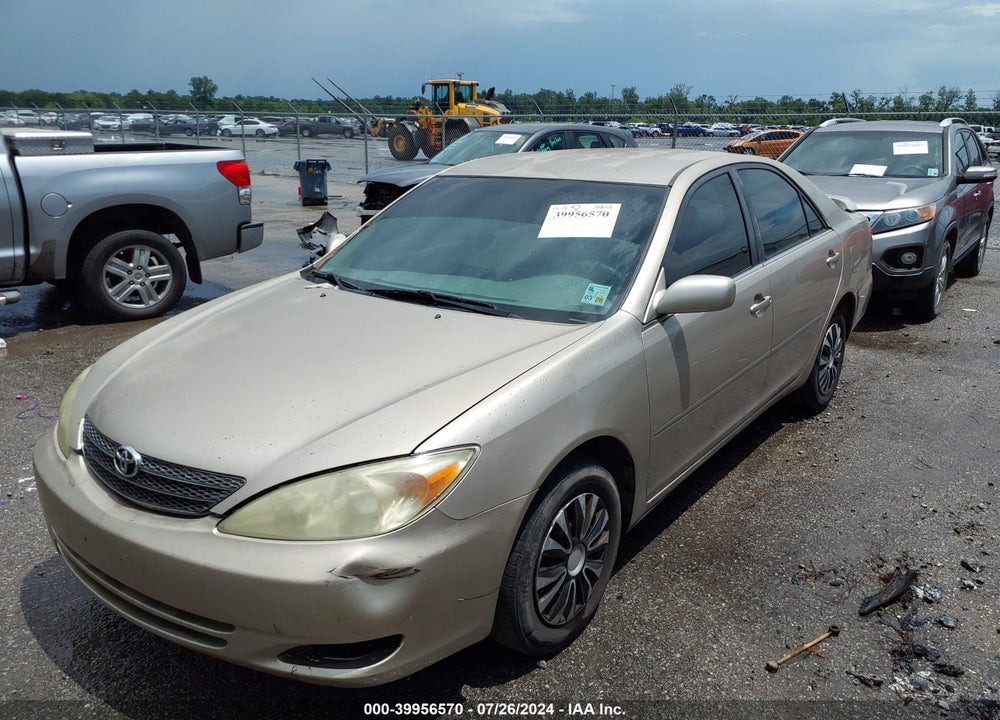 2002 TOYOTA CAMRY LE/SE/XLE VIN: JTDBE32K620091207