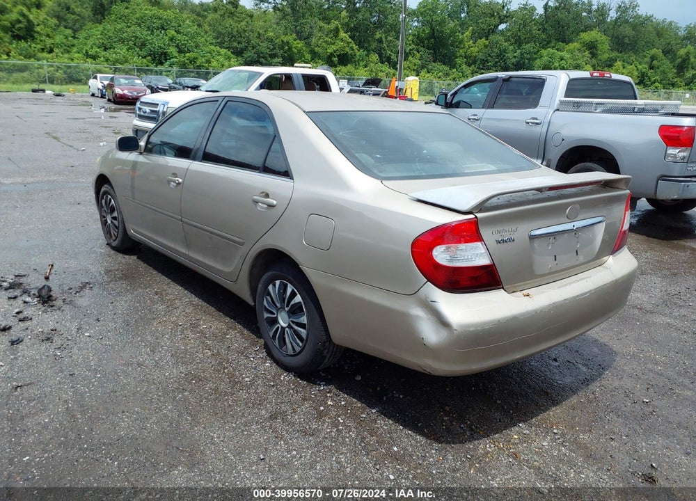 2002 TOYOTA CAMRY LE/SE/XLE VIN: JTDBE32K620091207